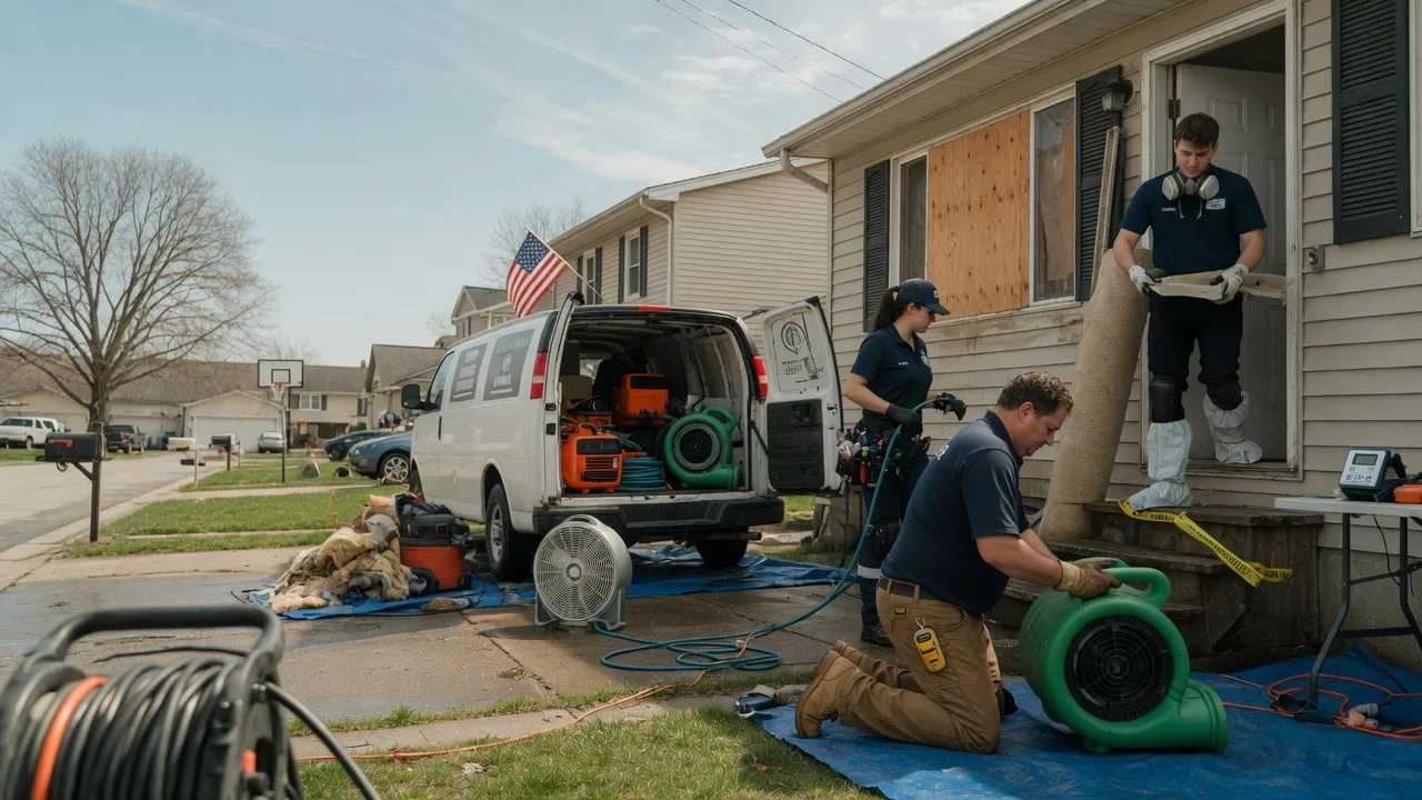 Water Damage Restoration in Freedom, IN near me